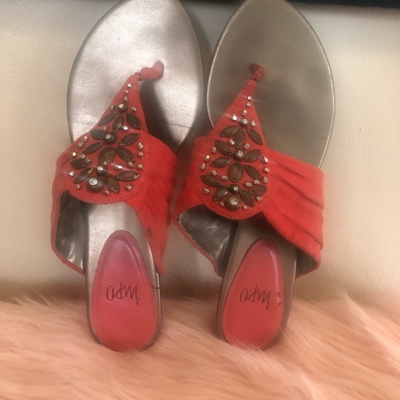 Boho, thong festival sandals Sz 8.5 - Picture 11 of 14